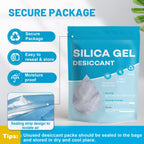 VOISEN 20 Gram 100 Pcs Color-Indicating Silica Gel Packets