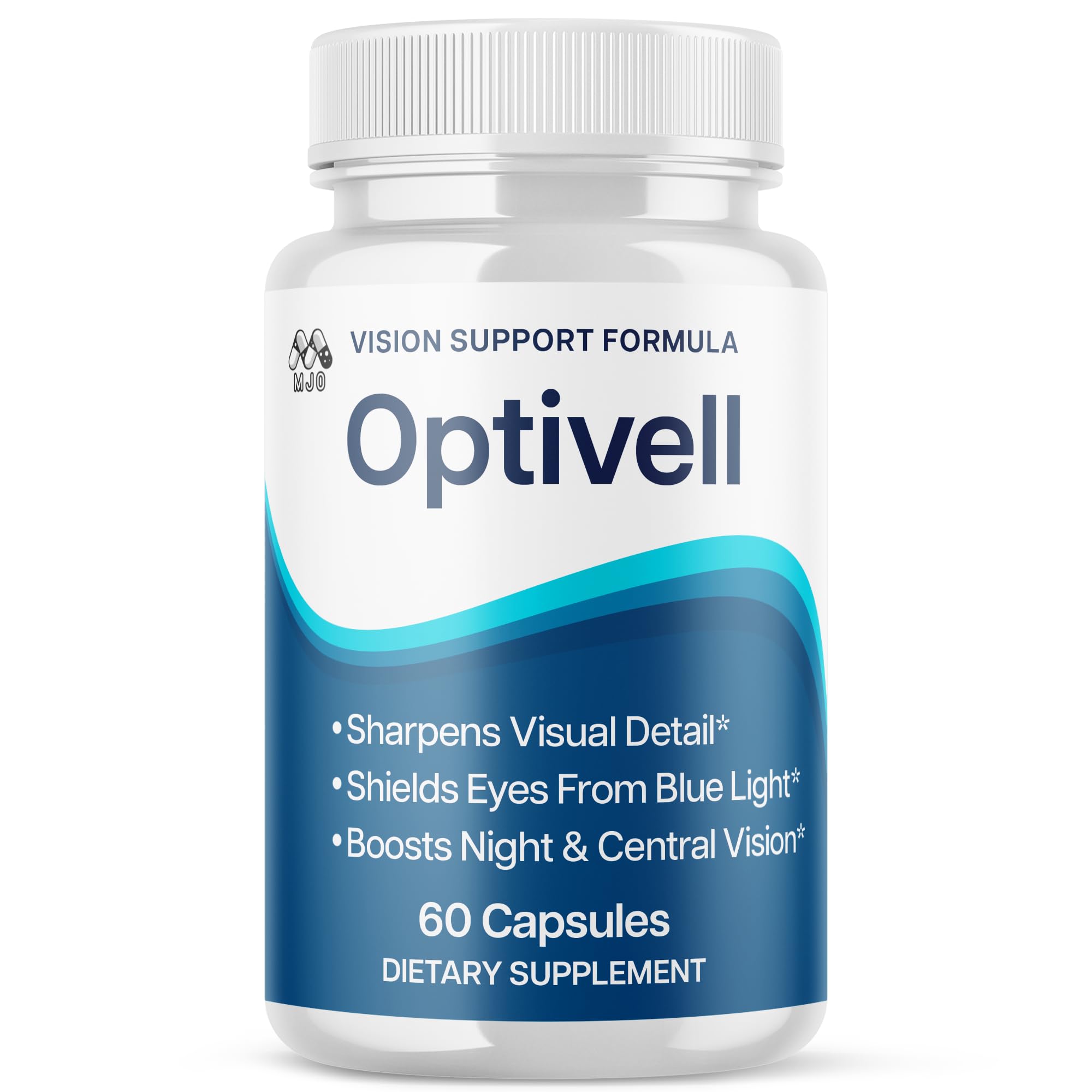 Optivell Eye Capsules, Official Optivell Eye Vitamin Pills with All Natural Ingredients, Advanced Vision Formula Supplement Pills Supporting Ocular Health and Wellness Naturally (60 Capsules)
