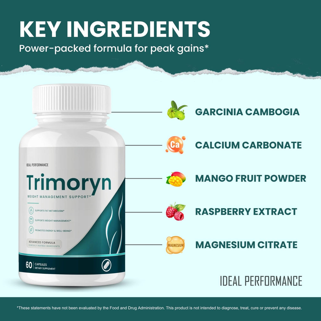 IDEAL PERFORMANCE Trimoryn Capsules. Trimoryn Pills Reviews (60 Capsules)