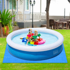 16Ft Pool Ground Cloths,Heavy-Duty Swimming Pool Waterproof PE Swimming Pool Liner Pad for Protect Above Ground Pool Blankets for 6ft to 15ft Frame Above Ground Pools Accessories Prevents Punctures