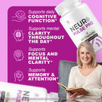 (3 Pack) Neuro Pulse Pro Capsules - Official NeuroPulsePro Pills Advanced Support For Maximum Strength, All Natural Ingredients Premium Vitamins For Overal Health & Wellness, 180 Capsules For 3 Months