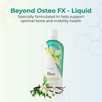Youngevity Beyond Osteo-FX Liquid 32 oz - Calcium & Magnesium 1200/300mg + Vitamin D3, Zinc, MSM, Glucosamine + 77 Trace Minerals - Supplement for Bone Health (32 fl oz - Pack of 4)
