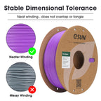 eSUN PLA Basic Filament 1.75mm 3D Printer Filament 1KG Grape Purple