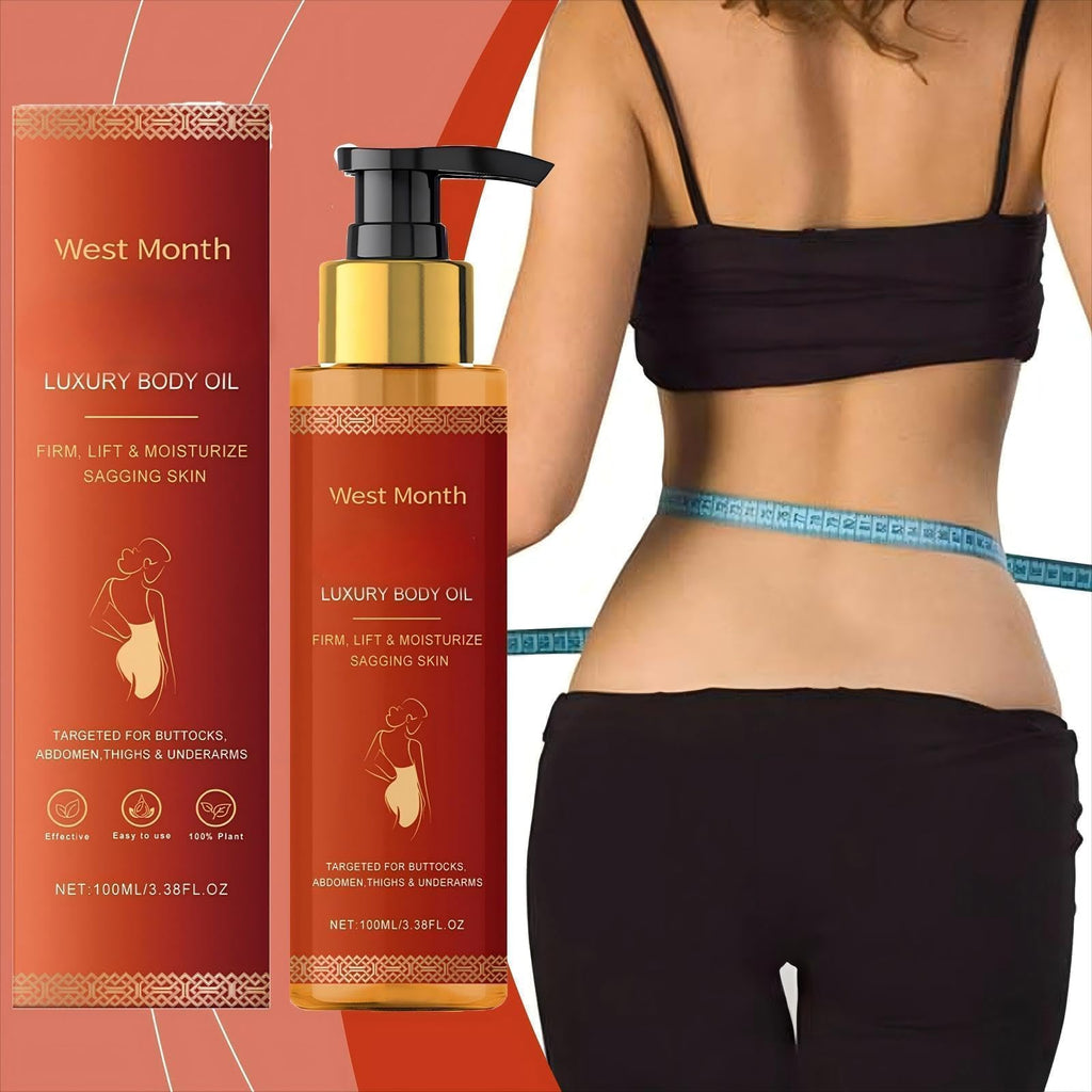 pewatul Body Firming Oil, Hydrating and Firming Skin for Women Full Body Use| Nourishes Skin,Reduces Fine Lines,Improves Elasticity (2, red)