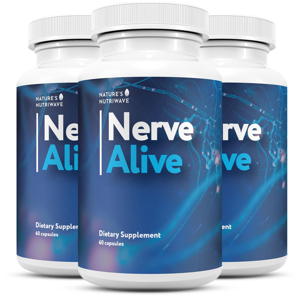 NerveAlive – Passionflower & Marshmallow Root – 60 Ct, 3 Month Supply