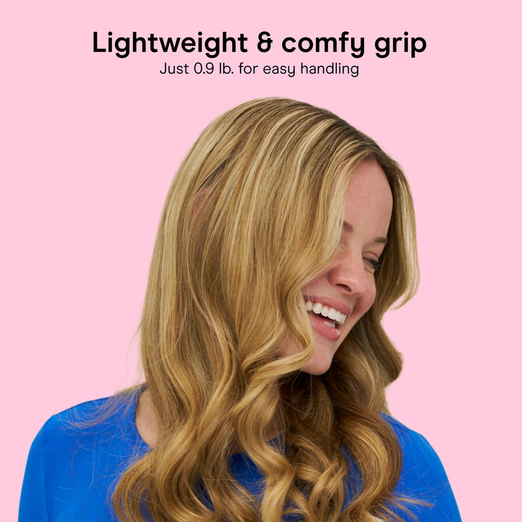 Conair Curling Iron, Double Ceramic, 1 1/2-in. Barrel, White/Rose Gold
