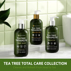Roycederm Tea Tree Therapeutic Body Wash & Soap – Antibacterial Body Wash Odor Control Cleanser for Oily, Dry & Itchy Skin – Made in USA, 11.8 fl oz