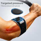 FREETOO Tennis Elbow Brace for Men Women for Tendonitis, Tennis Elbow Strap with Gel Pad, Golfers Elbow Brace for Men for Tennis & Golfers Elbow,Lateral Medial Epicondylitis. Fits Forearm 7.1''-11''