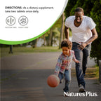 NaturesPlus Men's Ultra Hair Plus, Sustained Release - 60 Tablets - All-Natural Hair Growth Supplement for Men - Promotes Fuller, Healthier Hair - Gluten-Free - 30 Servings