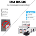 WKTURN Rock Tumbler Grit Set - 4 Step Tumbling Media (Coarse, Medium Grit, Pre-Polished, Final Polish), Set 2.0 for Any Brand of Rock Polisher
