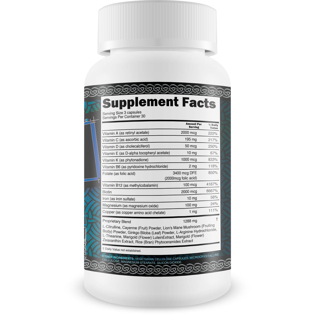 Celtic Salt Trick Boost for Blood Flow - Improved Formula - Our Best Blood Circulation Supplements for Men - Increase Blood Flow Care Blood Circulation Pills - Advanced Blood Flow Support