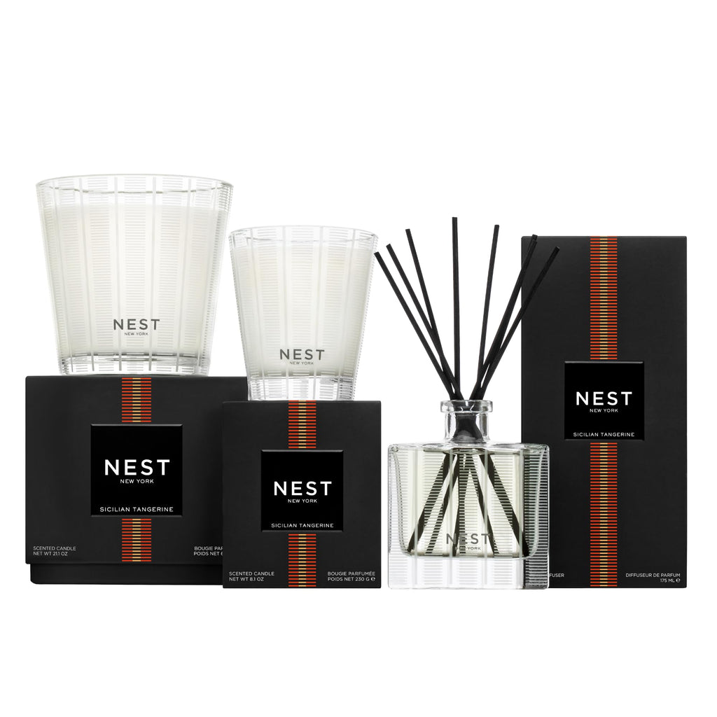 NEST New York Liquid Soap, Sicilian Tangerine - 10 fl oz - Cleanses & Nourishes Skin - Approx. 300 Pumps Per Bottle - Gluten Free & Cruelty Free