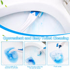 Effacera 48 Count Flushable Toilet Refills, Disposable Toilet Bowl Paper Bulk, Fresh Flushable Toilet Brush Refill Pads for Toilet and Bathroom, Toilet Brush Accessories (No Handle)