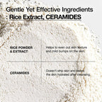 ANUA Rice Enzyme Brightening Cleansing Powder, Exfoliating Powder-to-Foam Cleanser, Smooth Texture & Clarity, Hydrating & Gentle Formula, Korean Skincare,1.41 fl.oz