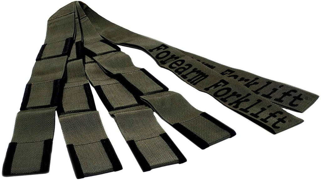 Forearm Forklift 2-Person Lifting and Moving Straps - Lift, Move and Carry Furniture, Appliances, Mattresses or Any Item up to 800 lbs. Safely and Easily Like a Pro, Forest Camo Green Special Edition
