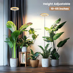 Kullsinss 6.3in Grow Lights for Indoor Plants, Full Spectrum Plant Light
