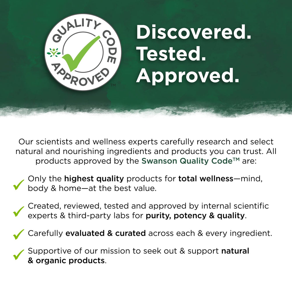Swanson Soy ISOFLAVONES STD 750 MG 120 CAPS