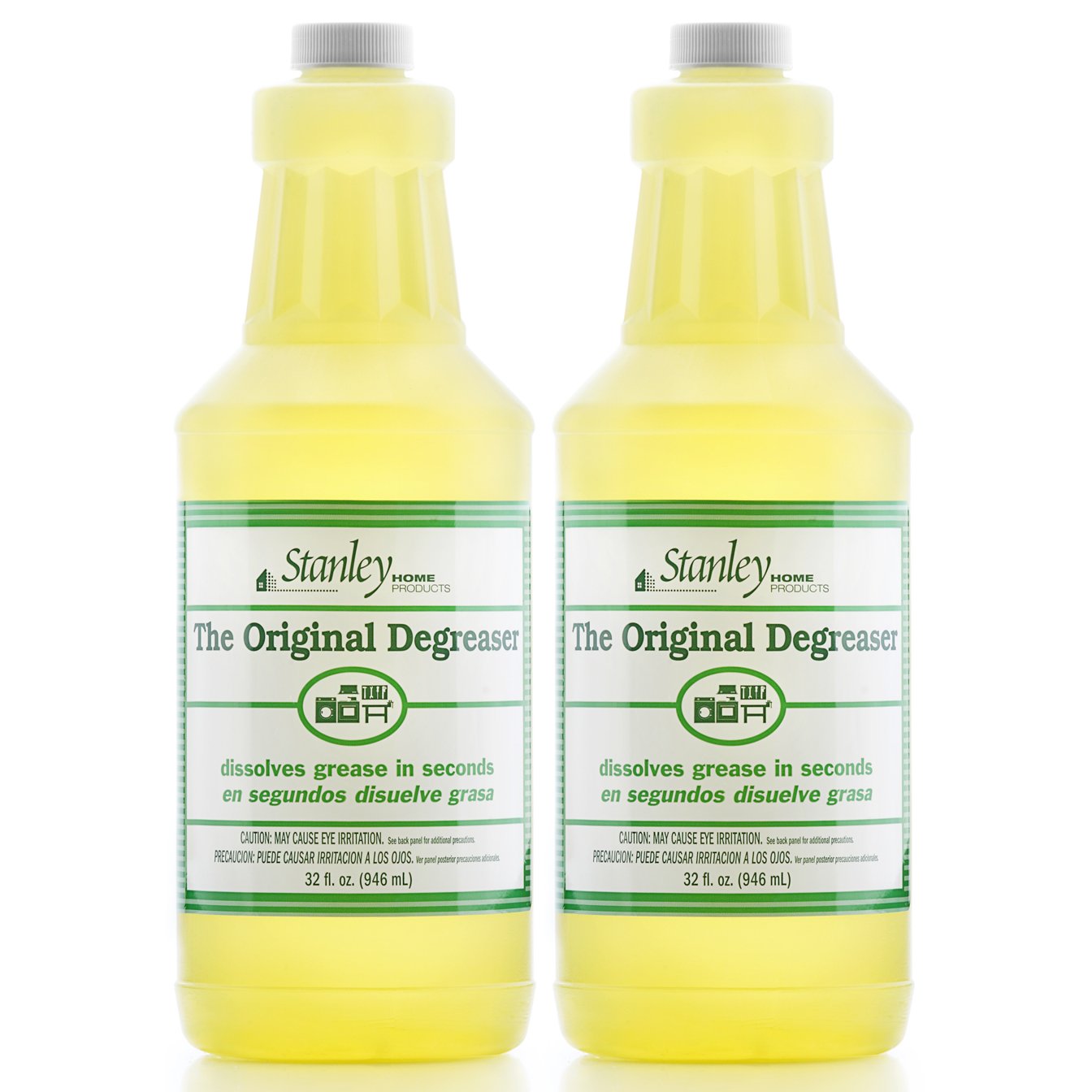 Fuller Brush Original Degreaser - Removes Stubborn Grease & Grime - Powerful Multipurpose Cleaning Solution for Home & Commercial Use (2 Pack)