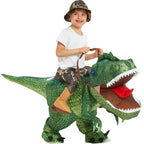 Inflatable Dinosaur Costume for Kids,Blow Up Halloween T Rex Suit (2-3Yrs)