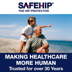 SAFEHIP Active Hip Protector Belt Fall Fracture Injury Prevention Hip Pads for Elderly Seniors, Breathable and Comfortable for Men and Women, Large 42-46 inches by TYTEX
