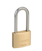 SEDORTI 12-Pack Keyed Alike Locks with Key# 44123, Solid Brass Padock with 304 Stainless Steel Long Shackle, Weatherproof Locks for Outdoor Use