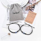 Tarsus Evil Eye Bracelets for Men Women, Braided Woven Rope Male Female