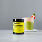 Erbology Organic Wheatgrass Powder 3.2 oz - 45 Servings - Body Cleansing and Gut Health Support - Rich in Chlorophyll and Iron - Sustainably Sourced in Europe - Small Batch - Vegan - GMO-Free
