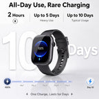 Smart Watch for Women Men, Answer/Make Call, 1.83"HD Touchscreen, 2 Bands