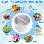 NOOTO B-152 Replacement Basket for Hayward Swimming Pool Skimmer Basket SPX1082CA 1082CA 7" B152 - White