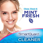 SmartGuard Dental Guard Night Guard for Clenching, Bruxism, and Grinding Dentist Designed Includes 2 Guards, 1 Travel Case, and a 60-Day Supply of Premium Cleaning Crystals