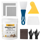 Drywall Repair Kit, 12.2oz Wall Patch Repair Kit, Spackle Wall Repair with Wall Patches/Sanding Sponge/Putty Knife/Scrapers/Gloves, Wall Mending Agent, Wall Surface Hole Fill Quick and Easy Solution