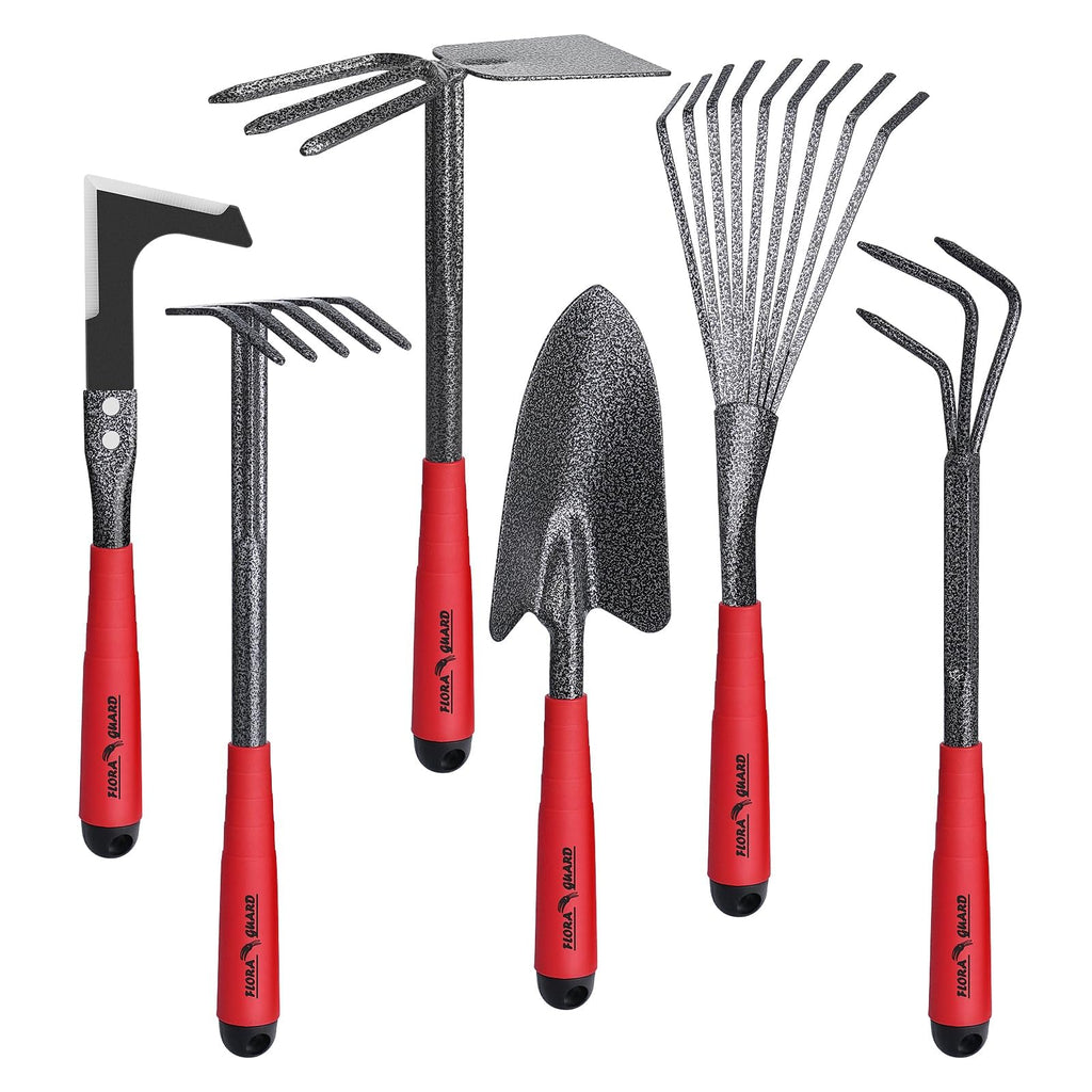 FLORA GUARD 6-Piece Garden Tool Set