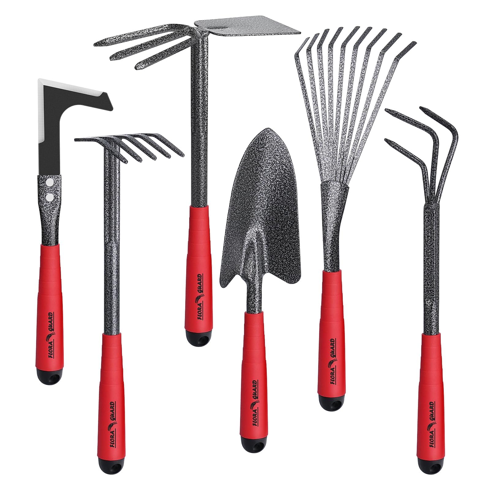 FLORA GUARD 6-Piece Garden Tool Set