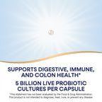 Nature's Way Pearls Max Potency Probiotic for Men and Women, Supports Digestive, Immune, Colon Health*, 5 Billion Live Cultures, No Refrigeration Required, 30 Softgels