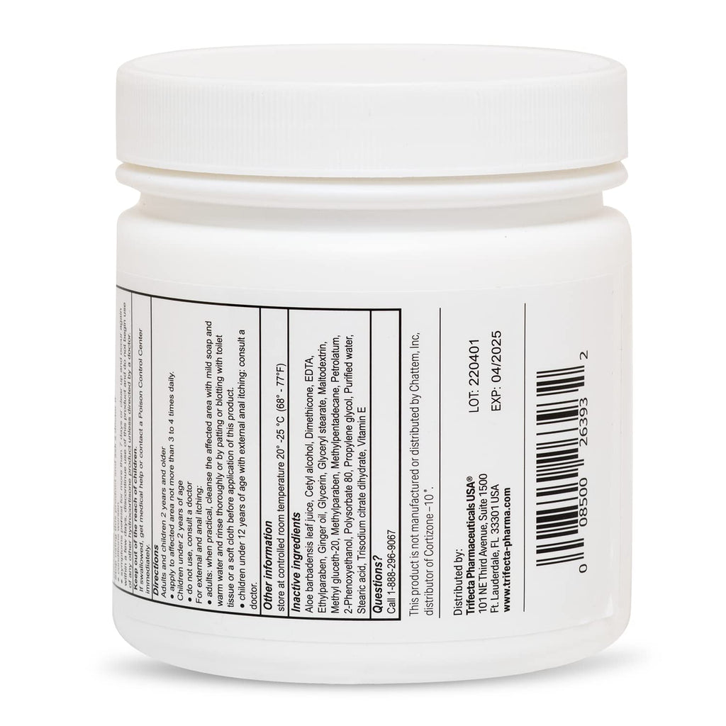 Globe 1% Hydrocortisone Cream Bulk 16 Oz Maximum Strength Itch Relief for Eczema, Dermatitis, Rashes, Mosquito Bites