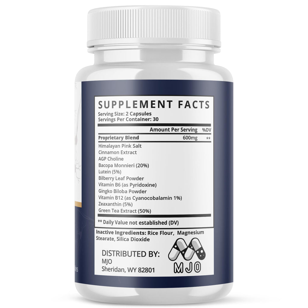 (5 Pack) Memopryl Brain Capsules, Official Memopryl Pills with All Natural Ingredients, Advanced Formula Memo Pryl Health and Wellness Support Pills with Maximum Strength Multivitamins (300 Capsules)