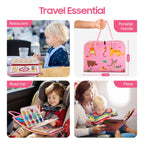 HumorPlay Busy Board Montessori Toys for Toddler Girl Gifts, Sensory Educational Busy Book for Toddlers, Christmas Birthday Gift for Toddler Girl Toys
