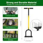Coopvivi Lawn Aerator Tool - Grass & Soil Aerator for Lawn & Yard Care