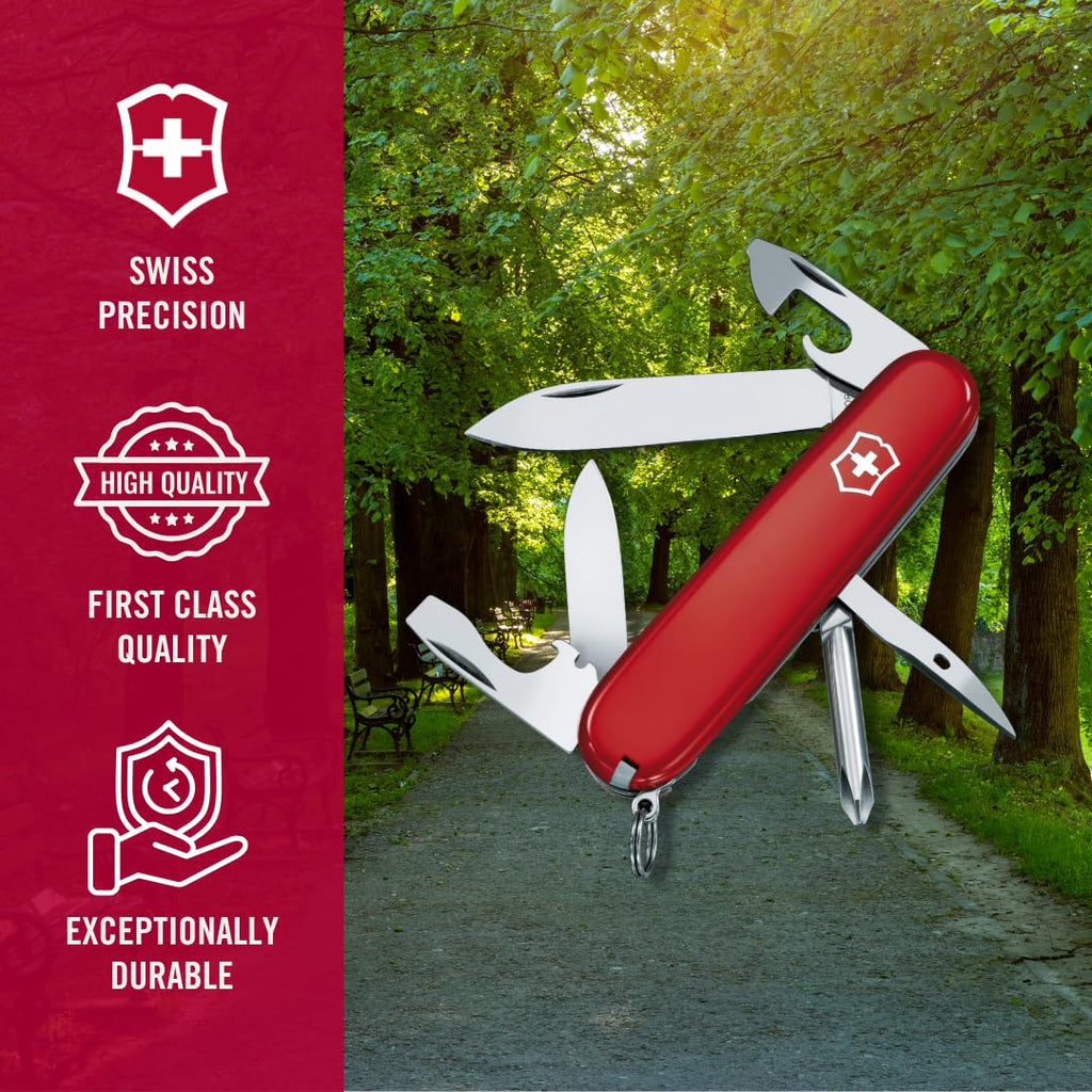 Victorinox Swiss Army Tinker Pocket Knife, Red, 91mm (53101)