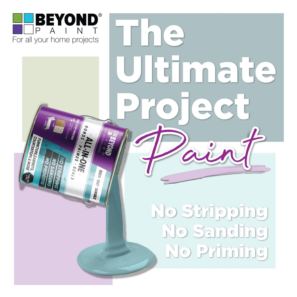 Beyond Paint Counter Top Paint - Pint - No Stripping No Sanding No Priming, Bone