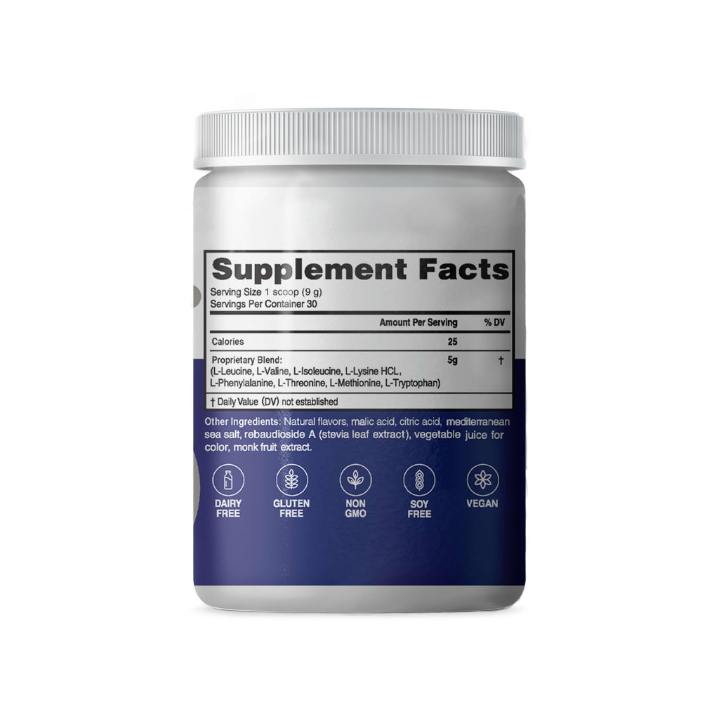 Advanced Bionutritionals – Advanced Amino Powder, Amino Acid Supplement, Build Muscle, Post Workout Recovery, Energy,Non-GMO, Gluten Free, Dairy Free, Vegan (30 Servings)