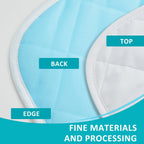 KANECH Extra Large Waterproof Mattress Pad Protector for Bed with Straps -76"x80" King Size - Heavy Absorbency Washable Incontinence Bed Pads - Reusable Underpads for Adults, Elderly