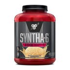 BSN SYNTHA-6 EDGE Protein Powder, Vanilla Flavored Powder with Hydrolyzed Whey, Micellar Casein, for Muscle Gain, Low Sugar, 24g Protein, Vanilla Milkshake, 48 Servings, 4.01 Pound (Pack of 1)