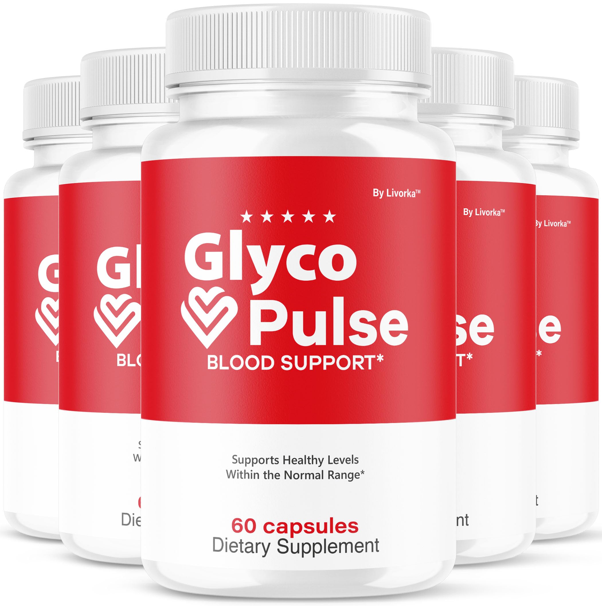 (5 Pack) Glyco Pulse Capsules - Official Glycopulse Pills Advanced Supplement Support - Maximum Strength, Natural Multivitamin Formula for Overall Health & Wellness Reviews, 300 Capsules for 5 Months