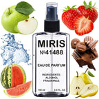 MIRIS No. 41488, Inspired by Sorbetto Rosso, Long-Lasting Eau de Parfum for Women, Spray 3.4 Fl Oz / 100 ml