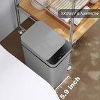Yatmung 2.5 Gallon Motion Sensor Trash Can - Automatic Trash Can Touchless