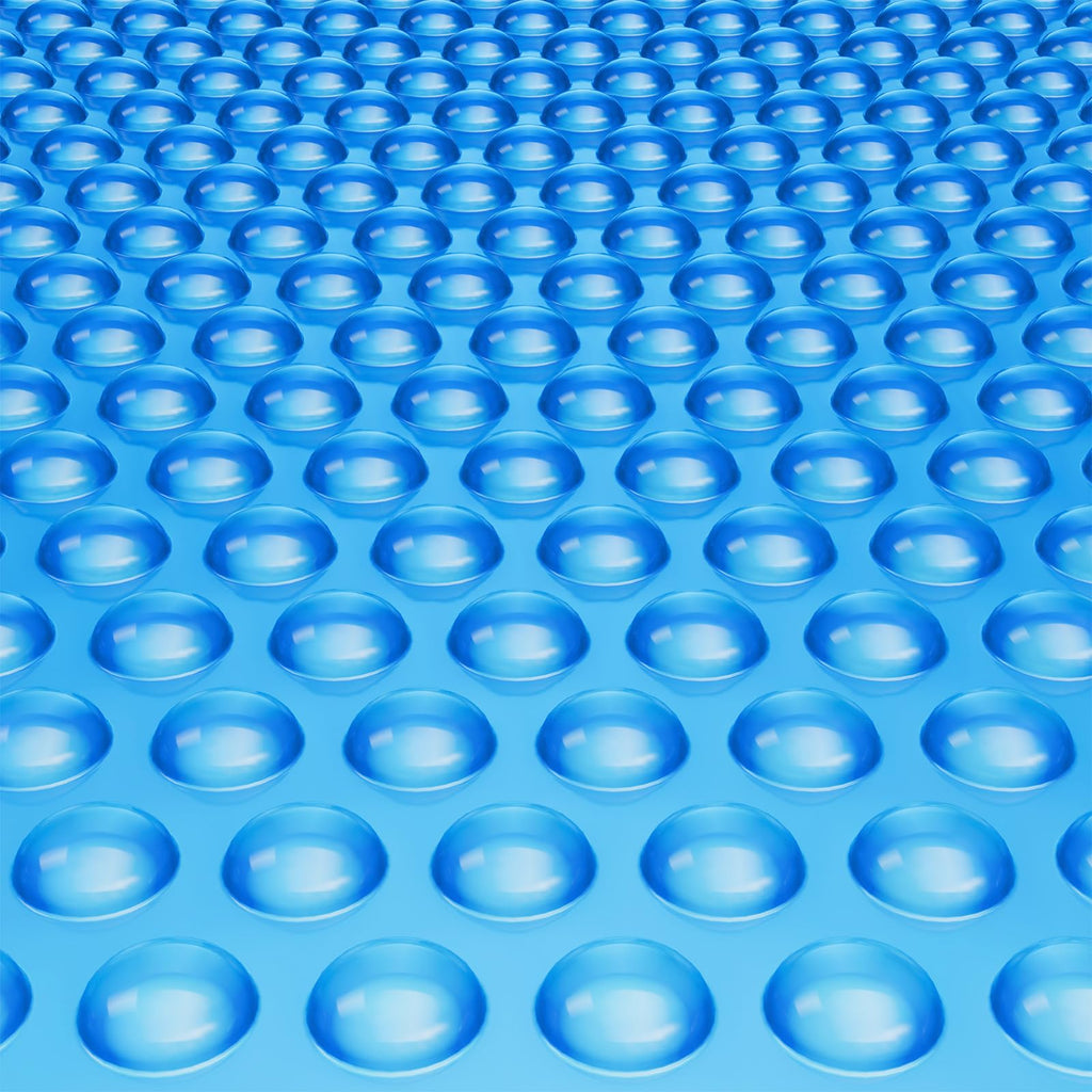 VEVOR Solar Pool Cover, 32 x 16 ft Rectangle Solar Blanket for Pools, 16 mil Solar Covers for Inground Above Ground Swimming Pool Solar, Blue