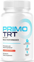 LIVORKA Primo TRT Pills - Official PrimoTRT Supplement Capsules for Men - Maximum Strength Energy Support, Natural Primo TRT Vitamins Support Overall Health & Wellness, 60 Capsules for 1 Month