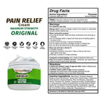BulbHead As Seen On TV Hempvana Original Relief Cream Maximum Strength, The Hemp Cream for Muscle Joint Back Knee Shoulder Neck Elbow Hand Foot