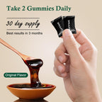 Shilajit Gummies for Men and Women, Himalayan Shilajit Gummies, 100% Natural Gold Grade Shilajit Riched with Ashwagandha Fulvic Acid & 85+ Trace Minerals, No Added Sugar, Vegan, Non-GMO - 60 Gummies